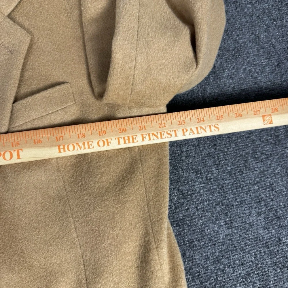 Vintage 100% Camel Hair Blazer Sport Coat Mens Size XL Gentleman Tailors Row 80s
